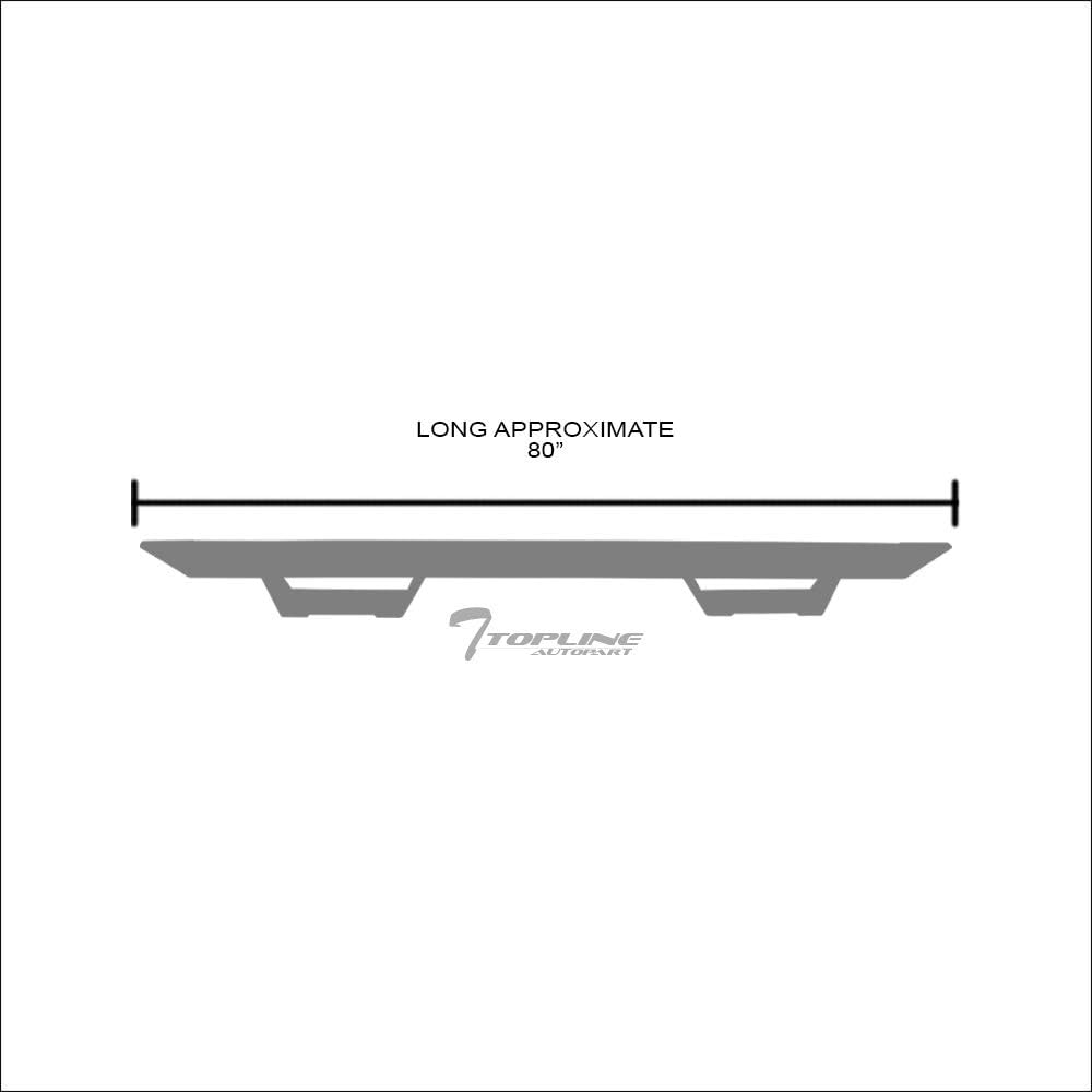 Matte Black Nerf Bars Running Boards L34311
