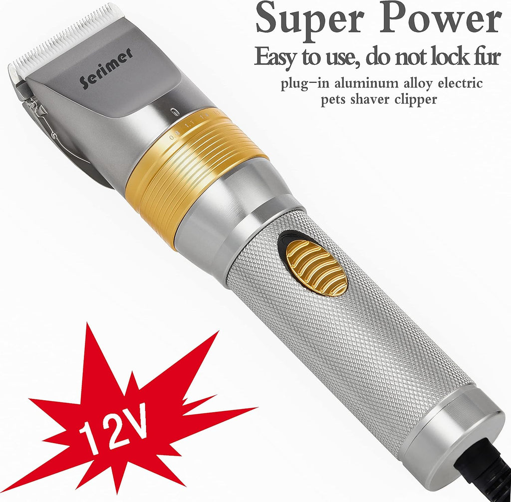 Plug-in Dog Grooming Kit Low Noise Pet Hair Trimmer A141