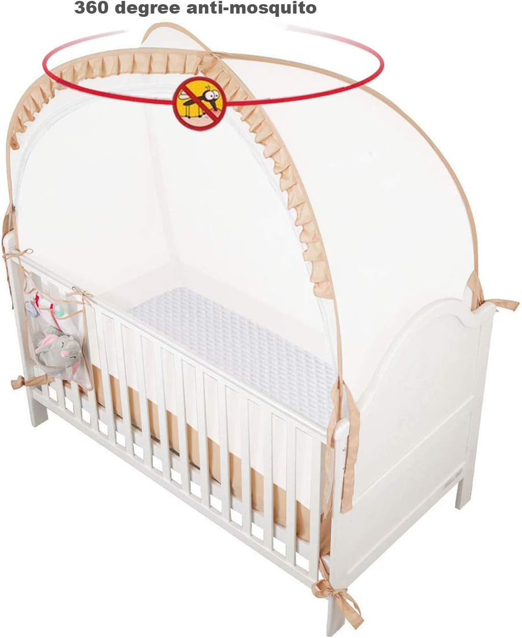 Baby Crib Pop up Tent Mesh Cover R94347