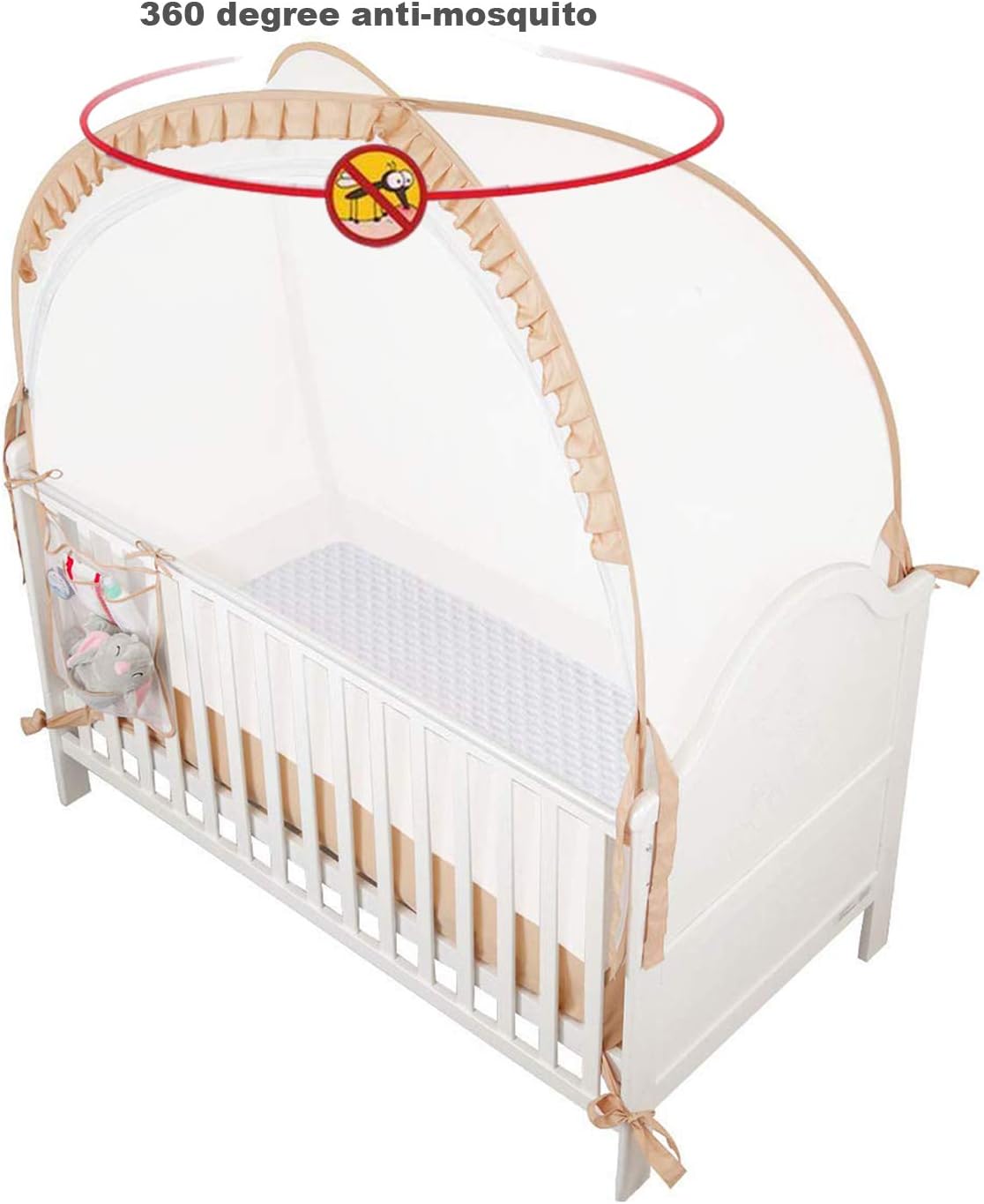 Baby Crib Pop up Tent Mesh Cover R94347