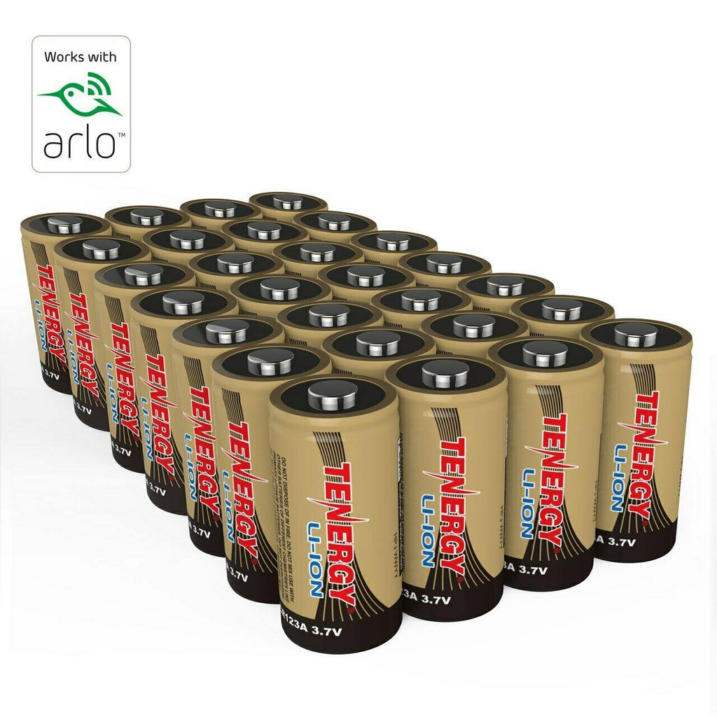 24-Pack Rechargeable Li-ion 3.7V 650mAh Batteries D61878