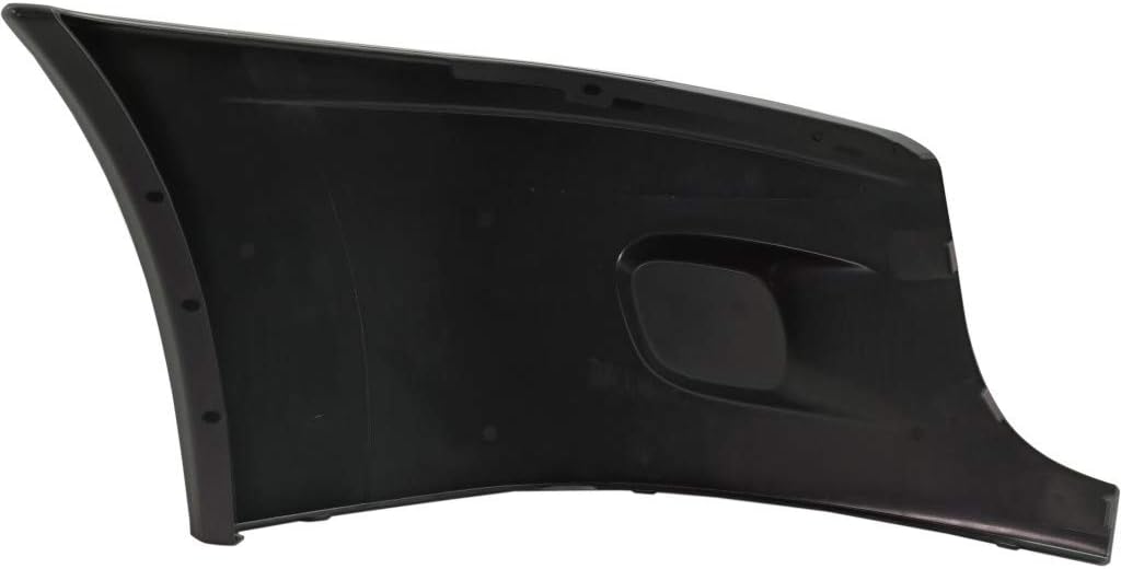 Freightliner Cascadia Bumper End 2008-2017 Driver Side Black Plastic Q17985