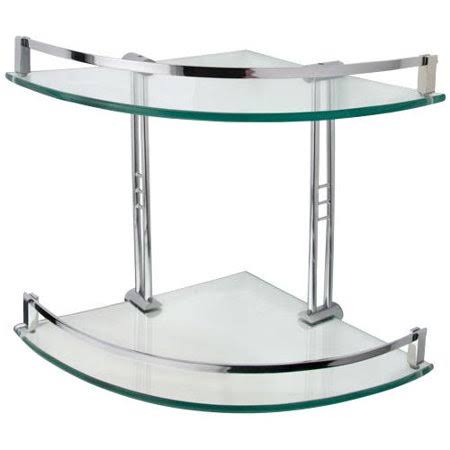 14 inch Glass Bathroom Shelf P6846