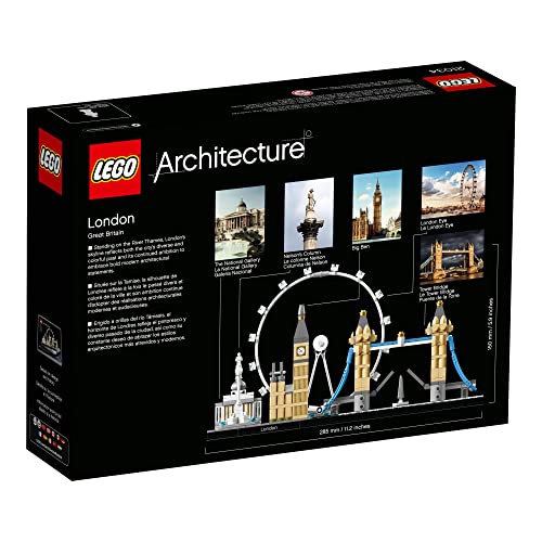 LEGO Architecture London Skyline Collection 21034 Building Set Model Kit (468 pieces) X159