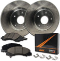 Max Brakes Premium OE Rotors with Carbon Ceramic Pads D607261