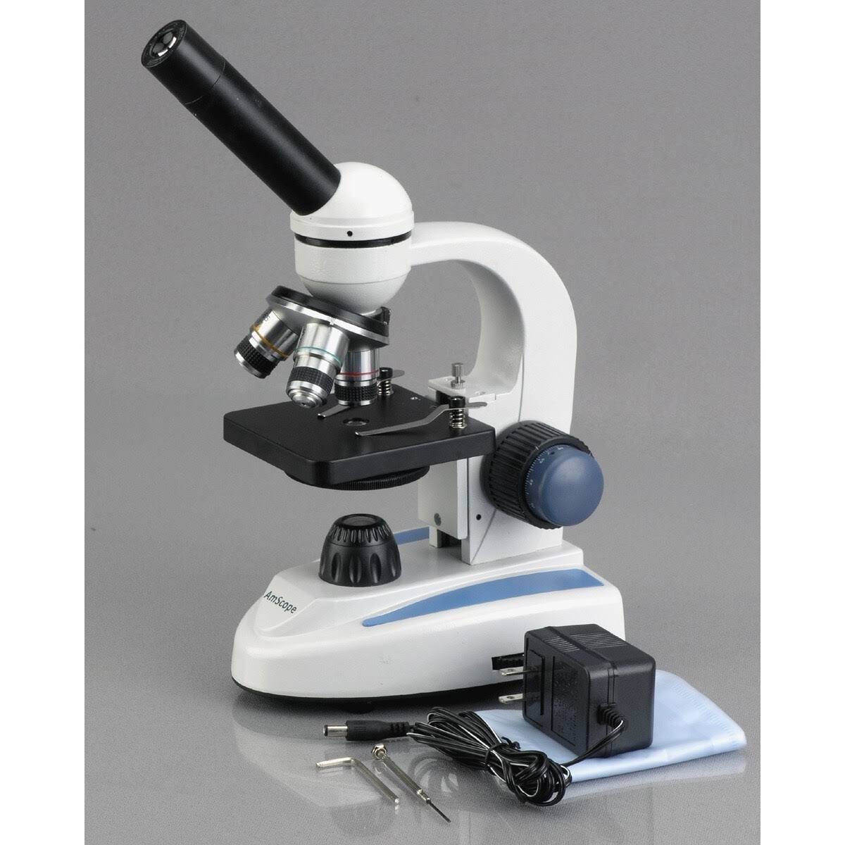 40X-1000X Metal Glass Student Microscope with USB Digital Camera M736672