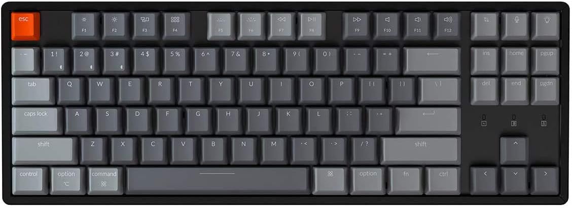 Wireless Mechanical Keyboard with Gateron Blue Switch, Aluminum Frame X265