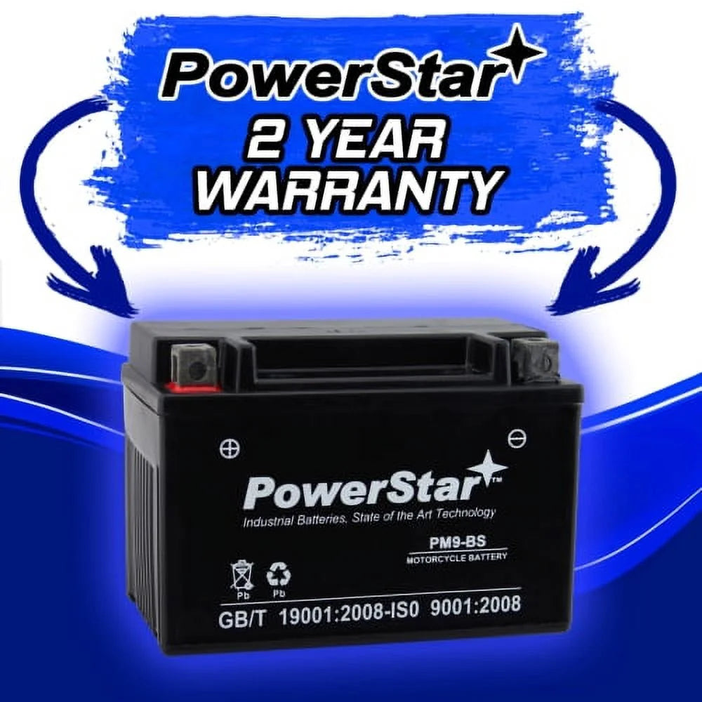 Motorcycle Battery Compatible with Kawasaki ZX636 Ninja ZX-6R ABS KRT Edition 2016 to 2019 S580