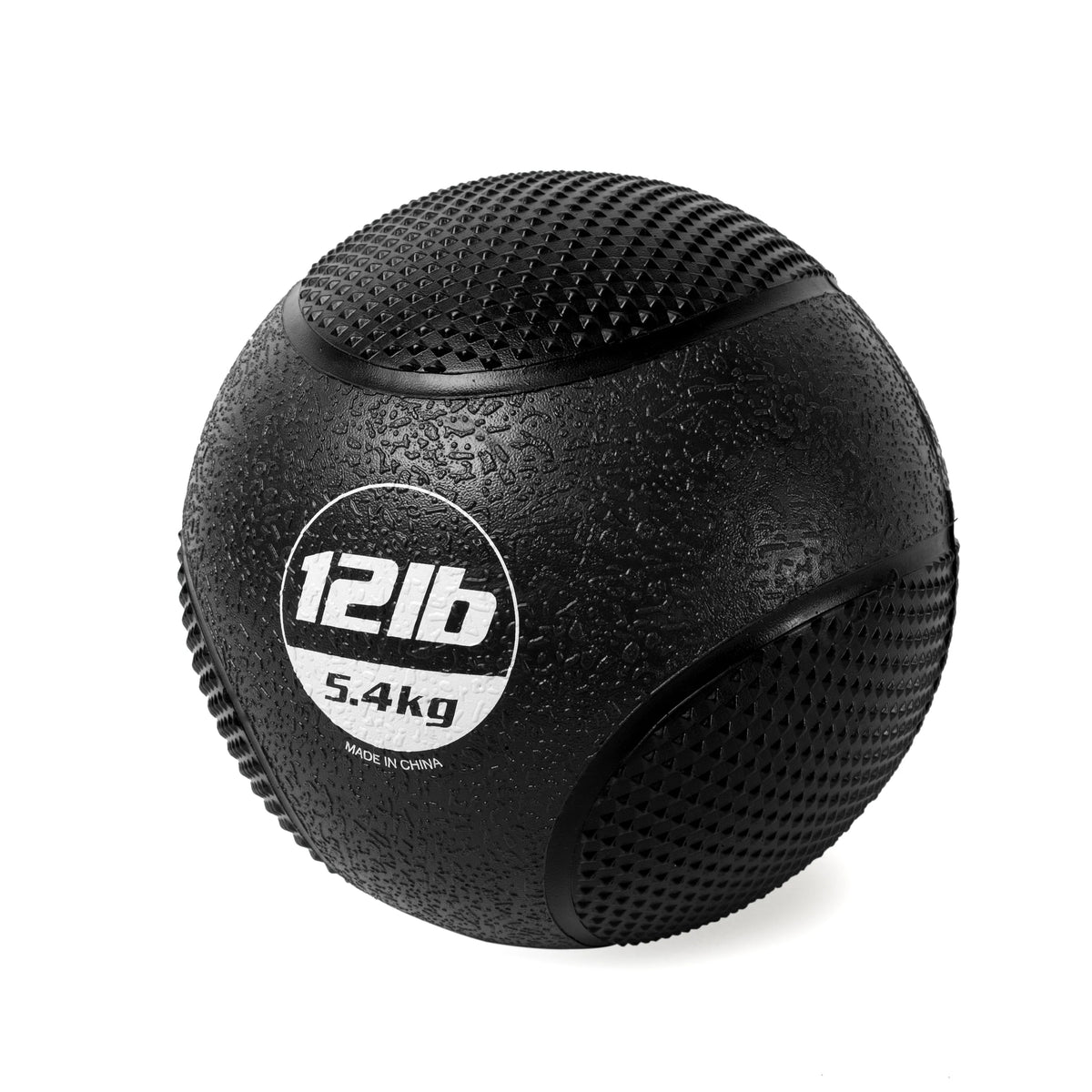 Weighted Rubber Textured Medicine Ball, 6 lbs G79500