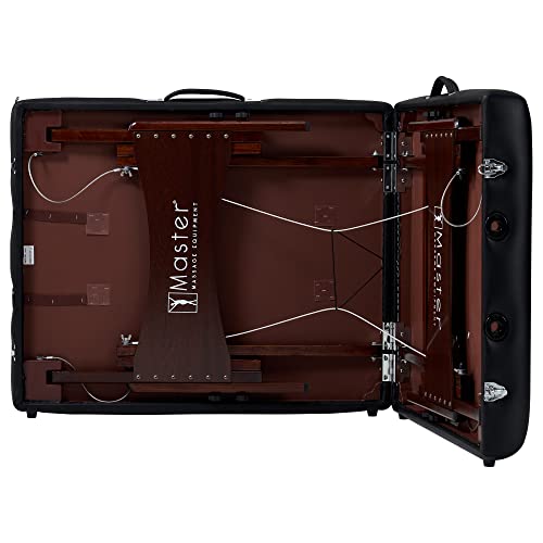 Portable Massage Table with 2.5" Cushion, Black M405