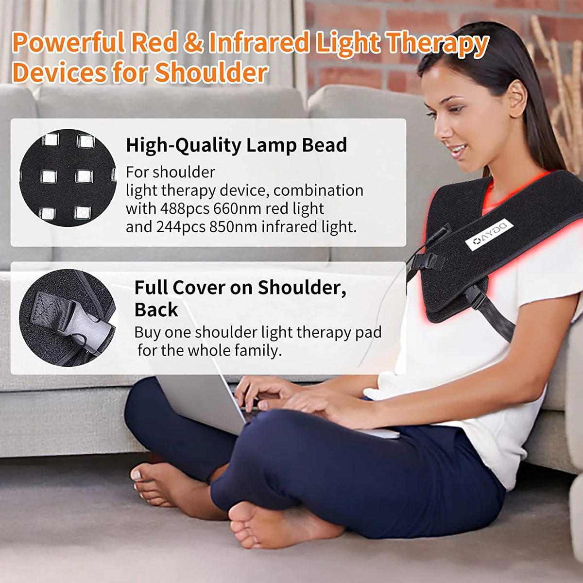 Red Light Therapy Wrap Device A1262