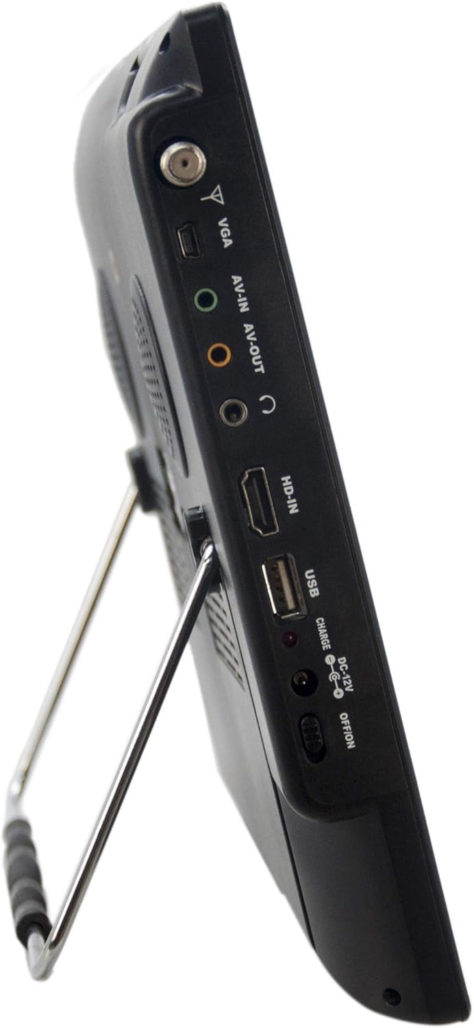 14.1 Portable Widescreen LED TV with HDMI, USB/SD Card Slot, and Remote Control Y99852