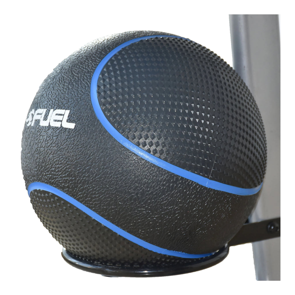 Weighted Rubber Textured Medicine Ball, 6 lbs G79500