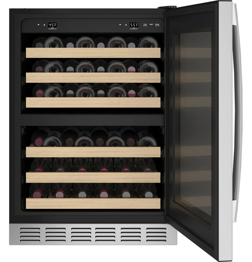 24 Inch Dual Zone Wine Cooler with 44 Bottle Capacity G942852