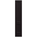 20 in. x 96 in. Black Solid Core Molded Composite MDF Interior Door Slab T442158