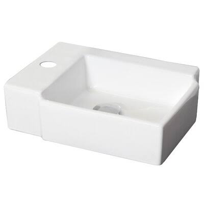 Rectangular Vessel Bathroom Sink O384161