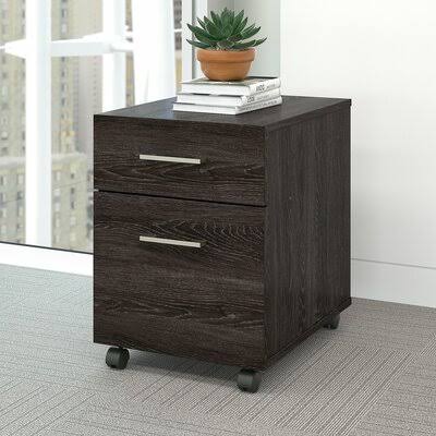 2-Drawer Mobile Vertical Filing Cabinet O3604