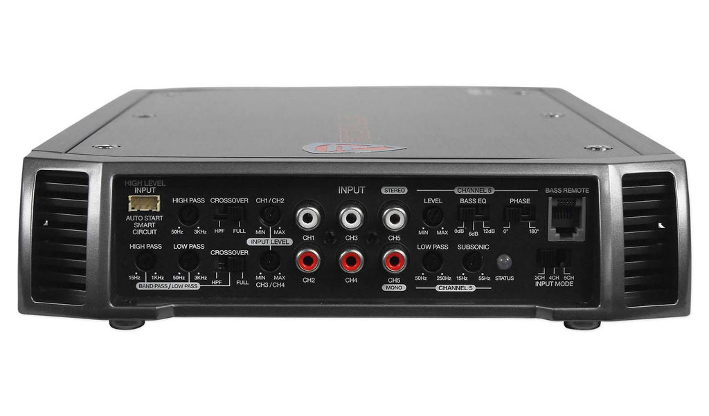 3200 Watt 5 Channel Car Stereo Amplifier with Amp Kit H88613