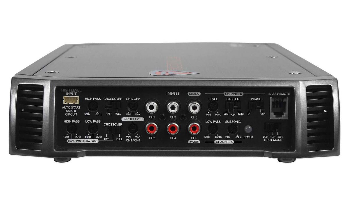 3200 Watt 5 Channel Car Stereo Amplifier with Amp Kit H88613