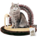 Cat Self Groomer Massager with Scratching Pad and Catnip Toy S41694