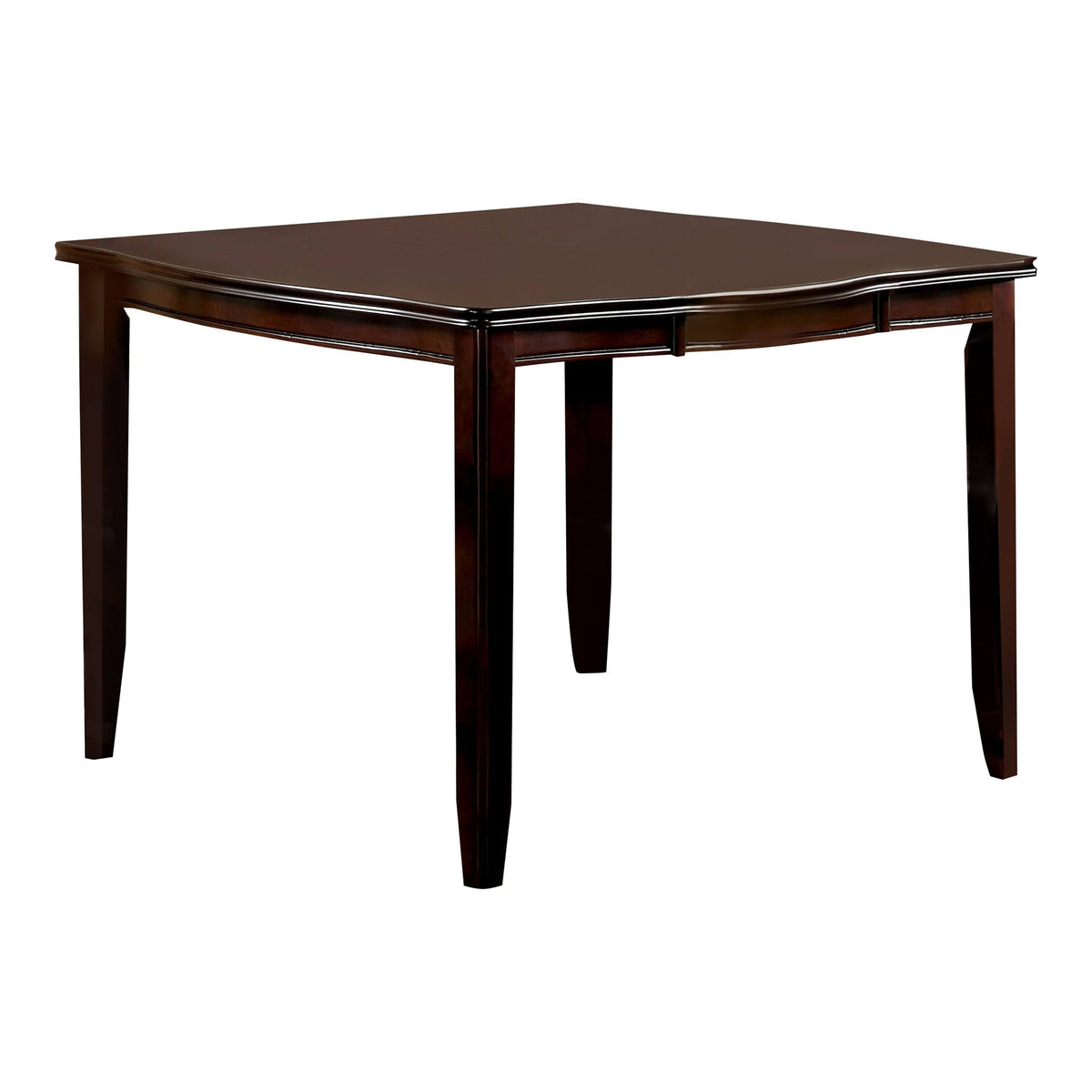 Transitional Espresso Square Counter Table L930700