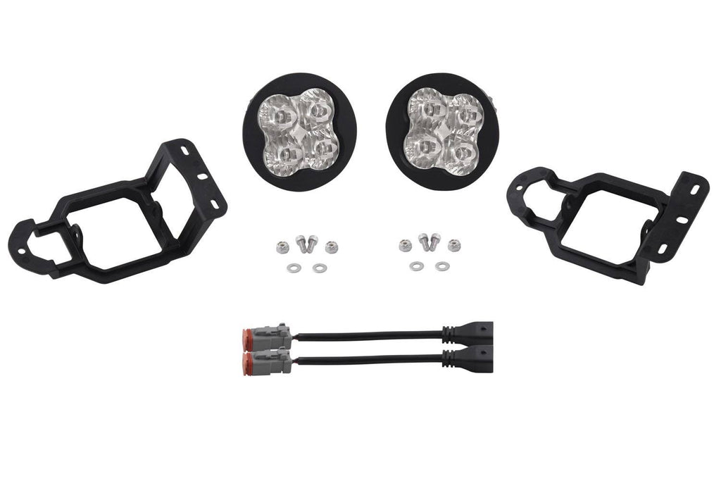 Yellow SAE LED Fog Light Kit F9485