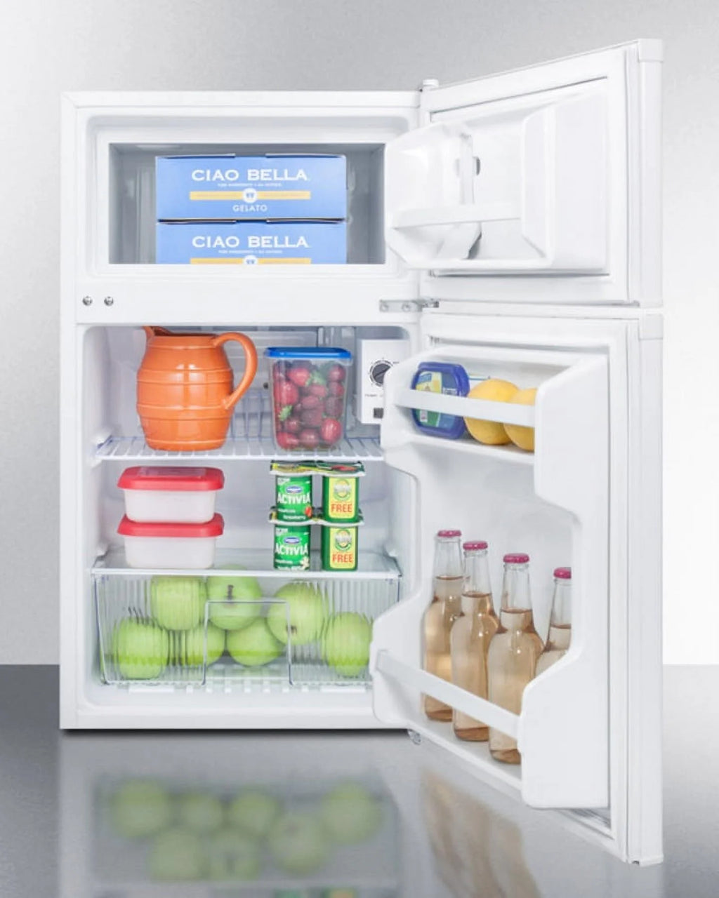 Compact 2 Door Refrigerator-Freezer D3259
