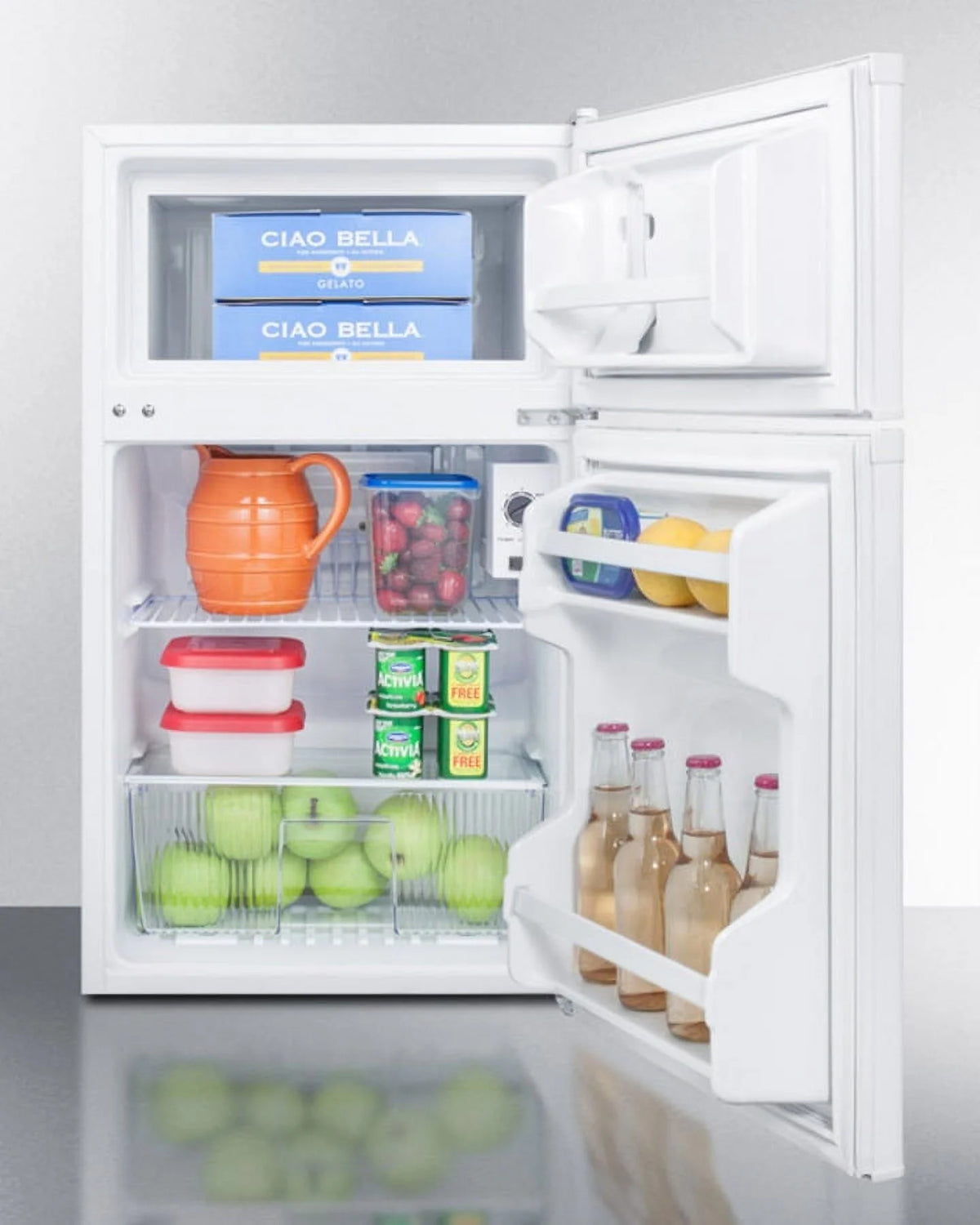 Compact 2 Door Refrigerator-Freezer D3259