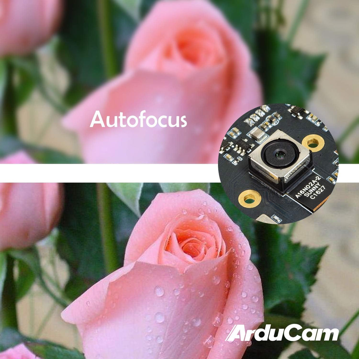 16MP Autofocus USB Camera with Microphone, 4K Video Webcam, 1m Cable T3840