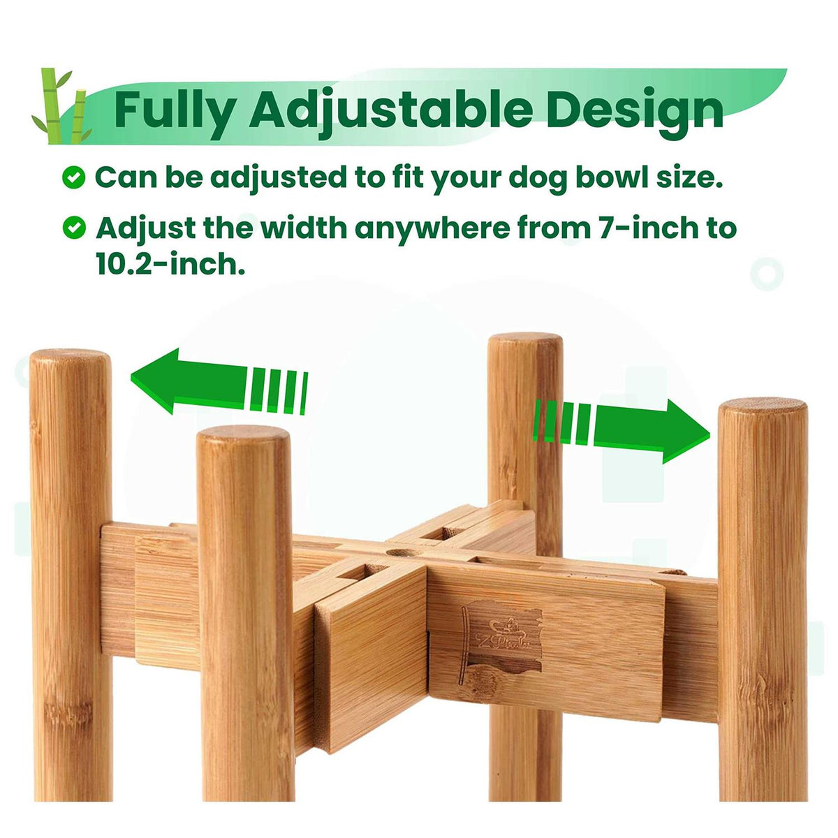 Adjustable Dog Bowl Stand M3553