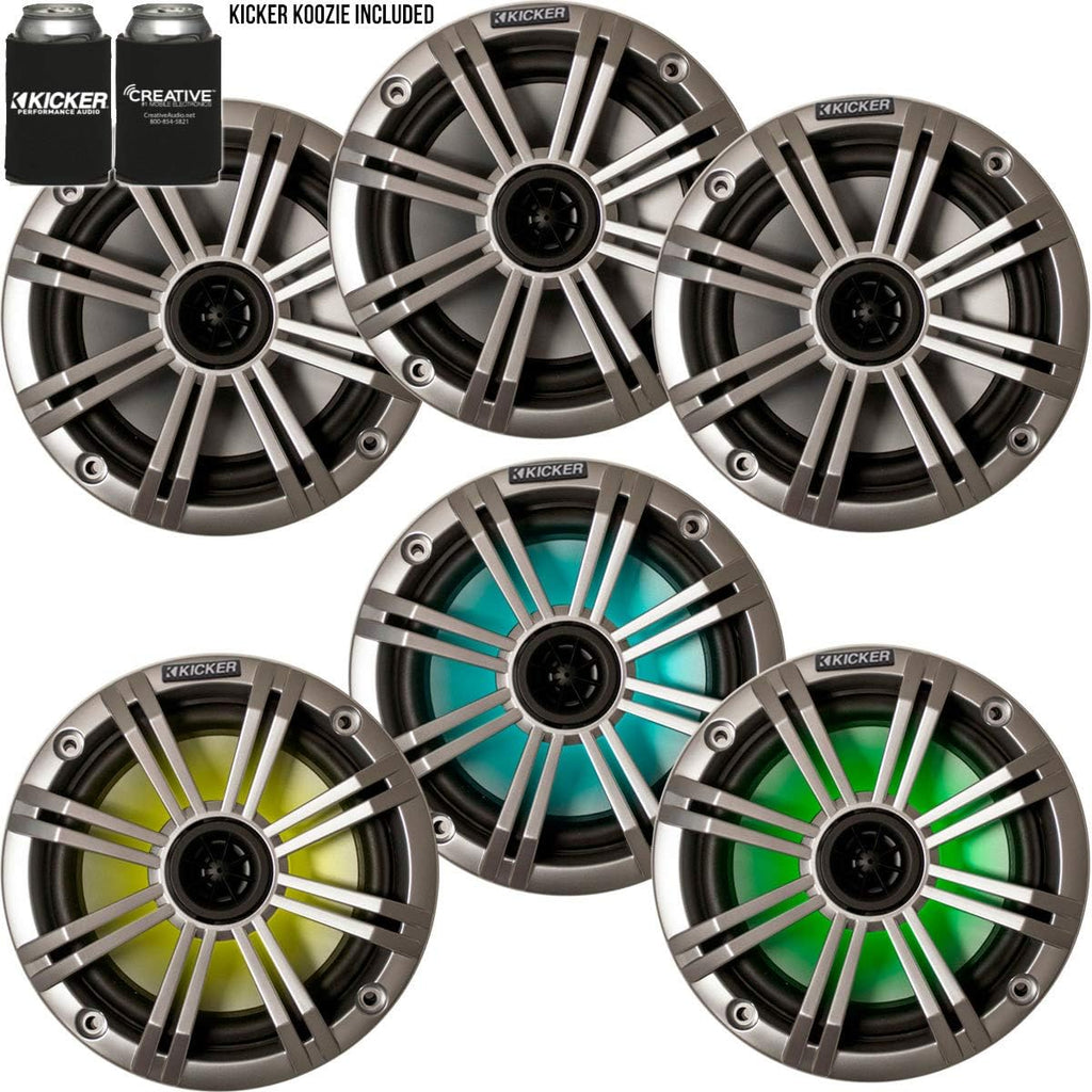 6.5" Marine Speakers (3 Pair) White OEM Replacement Speakers U218248