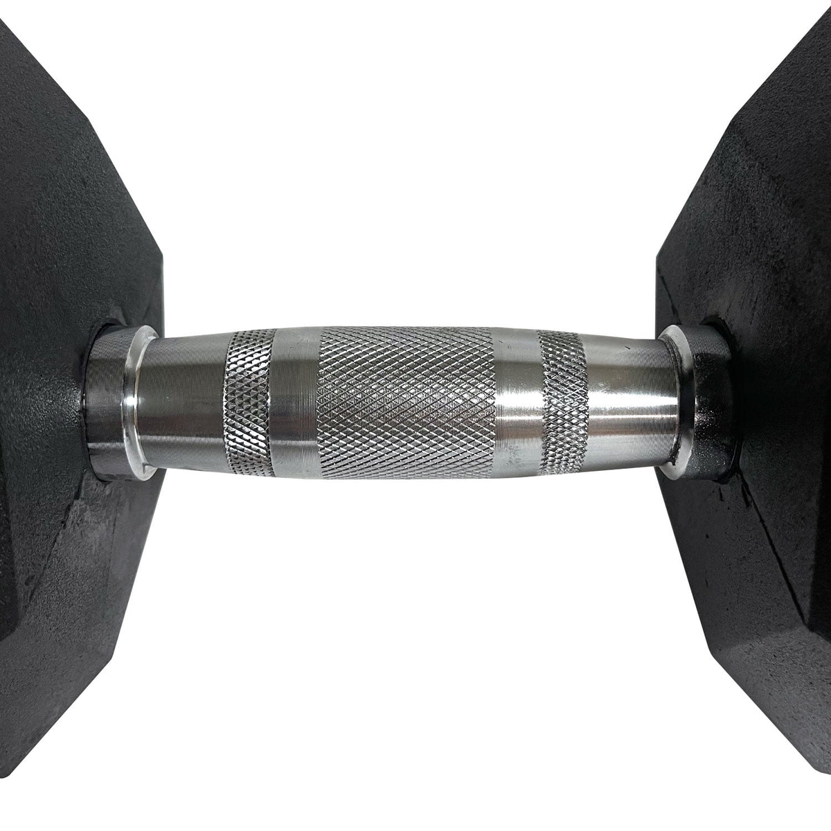 25 lbs Pair Rubber Hex Dumbbell G3883
