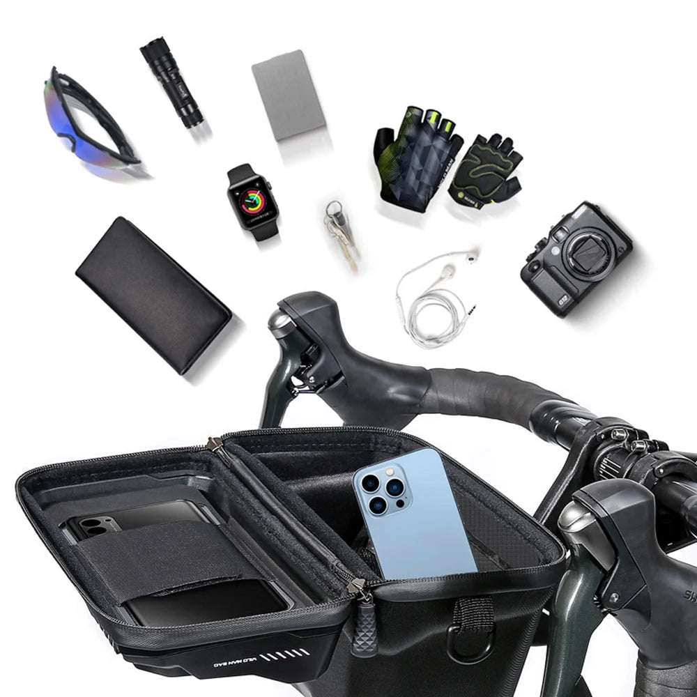 3L Waterproof Bike Handlebar Bag with Touchscreen P73034
