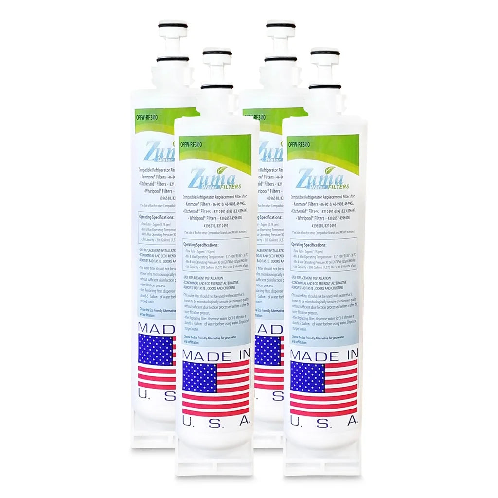 Refrigerator Water Filter, 4 Pack Y1630