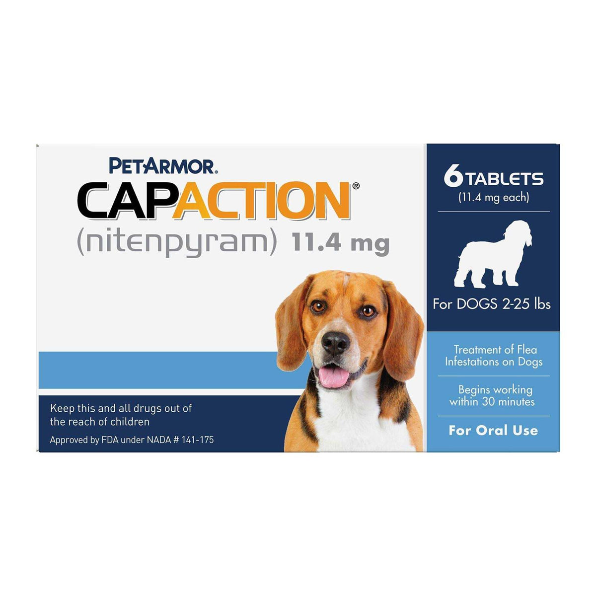 Oral Flea Treatment for Dogs 2-25lbs O2642