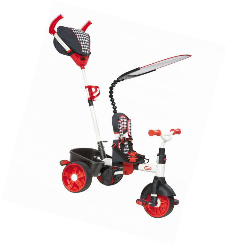 Red/White 4-in-1 Trike Ride On X8622