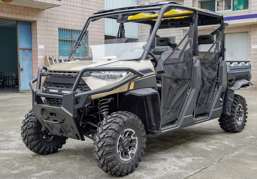Black Mesh Grille with LED Light Bar for Ranger XP 1000 E4397
