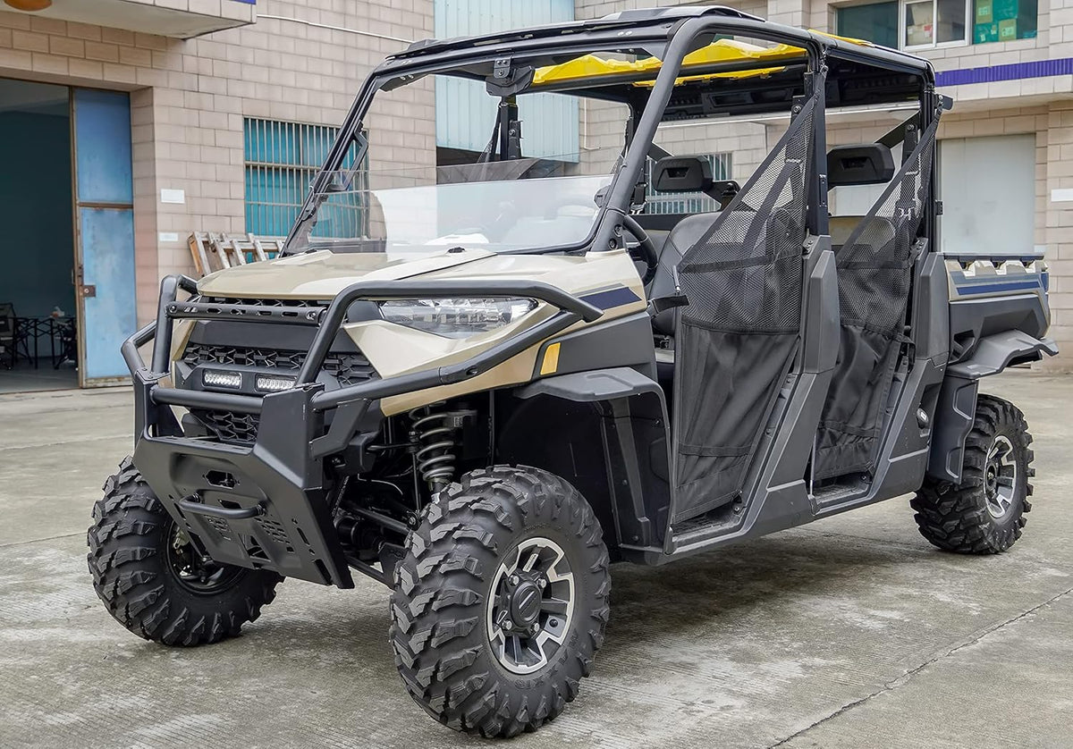 Black Mesh Grille with LED Light Bar for Ranger XP 1000 E4397
