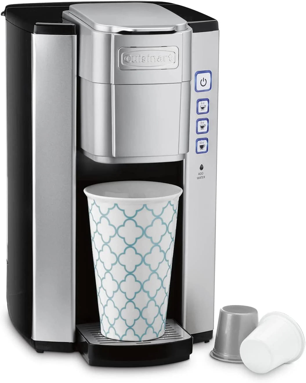 Single Serve 72-Ounce Stainless Steel Coffee Maker V887