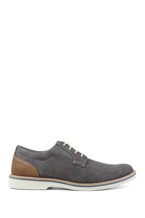 Canvas Plain Toe 8 Men's Gunmetal Shoes F220336