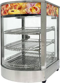 3 Tiers Stainless Steel Heated Cabinet B3672
