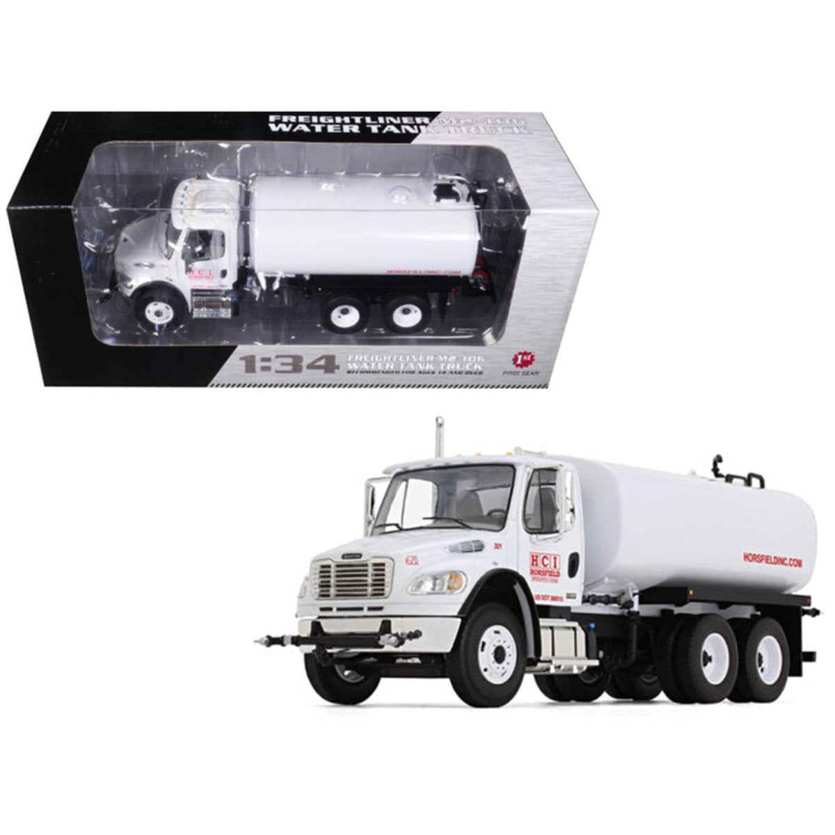 1/34 Diecast Water Tank Truck Model M867