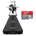360-Degree Audio Handy Recorder with 32GB MicroSD Card K335