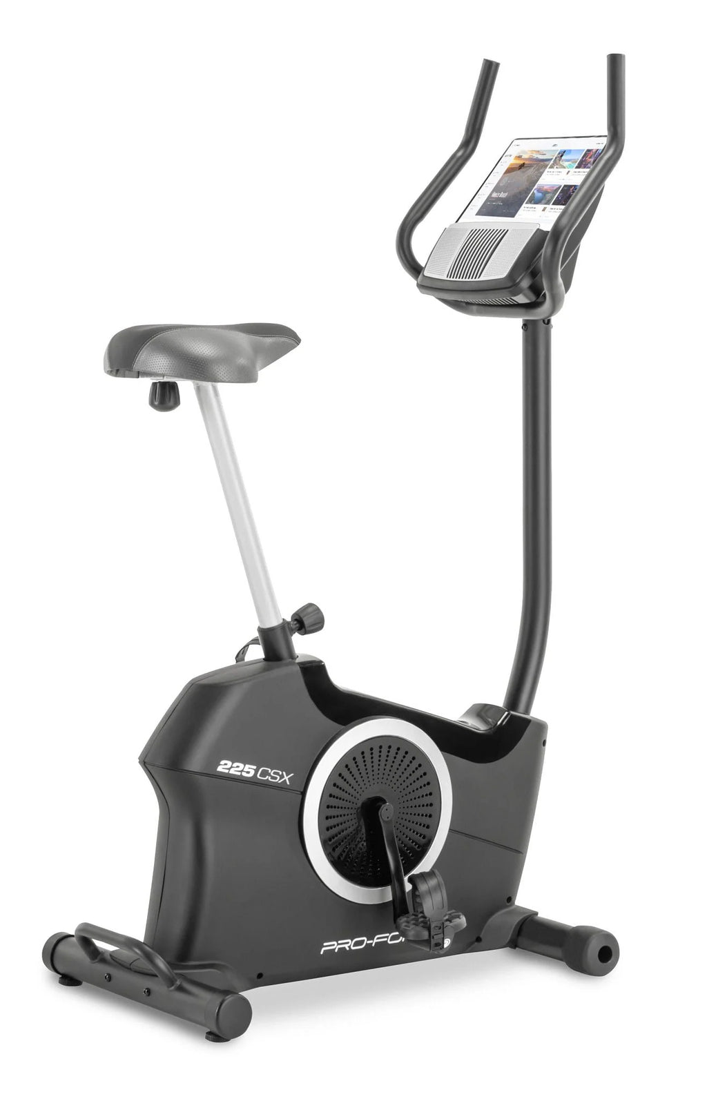 Recumbent Exercise Bike with Display and Tablet Holder Y1636