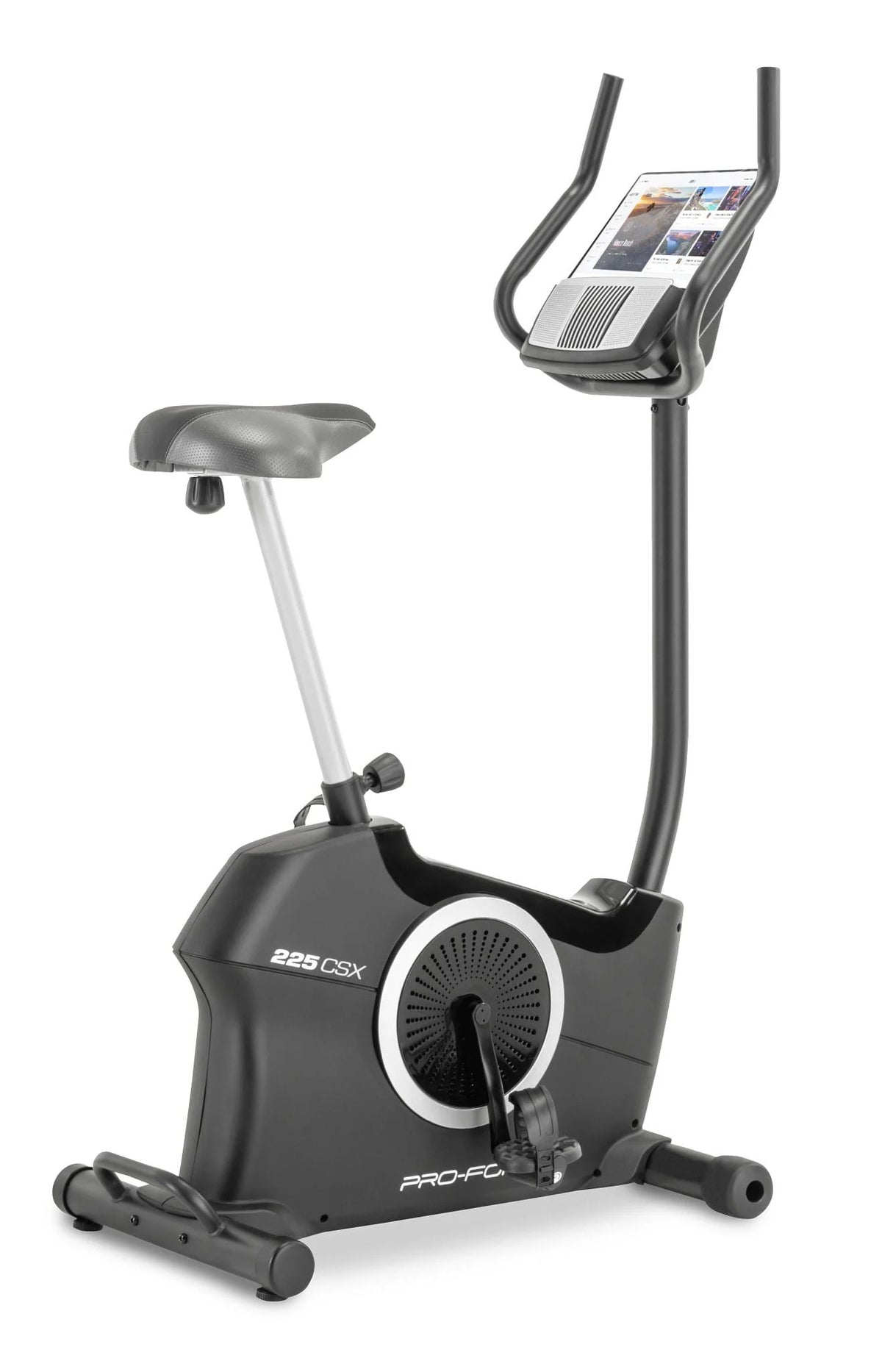 Recumbent Exercise Bike with Display and Tablet Holder Y1636
