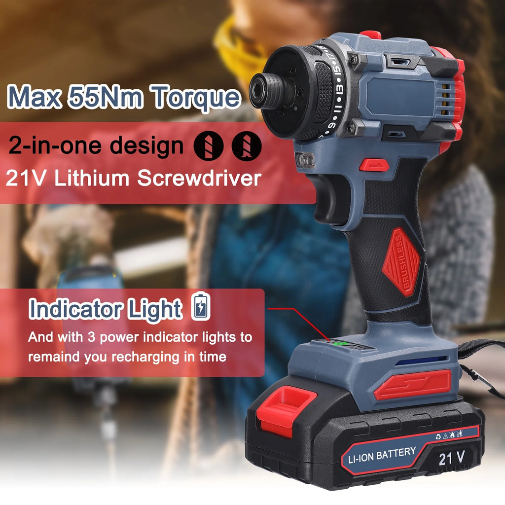 21V Electric Screwdriver U661903