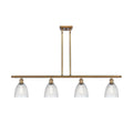 Black Antique Brass 3 Light Island Light V90854