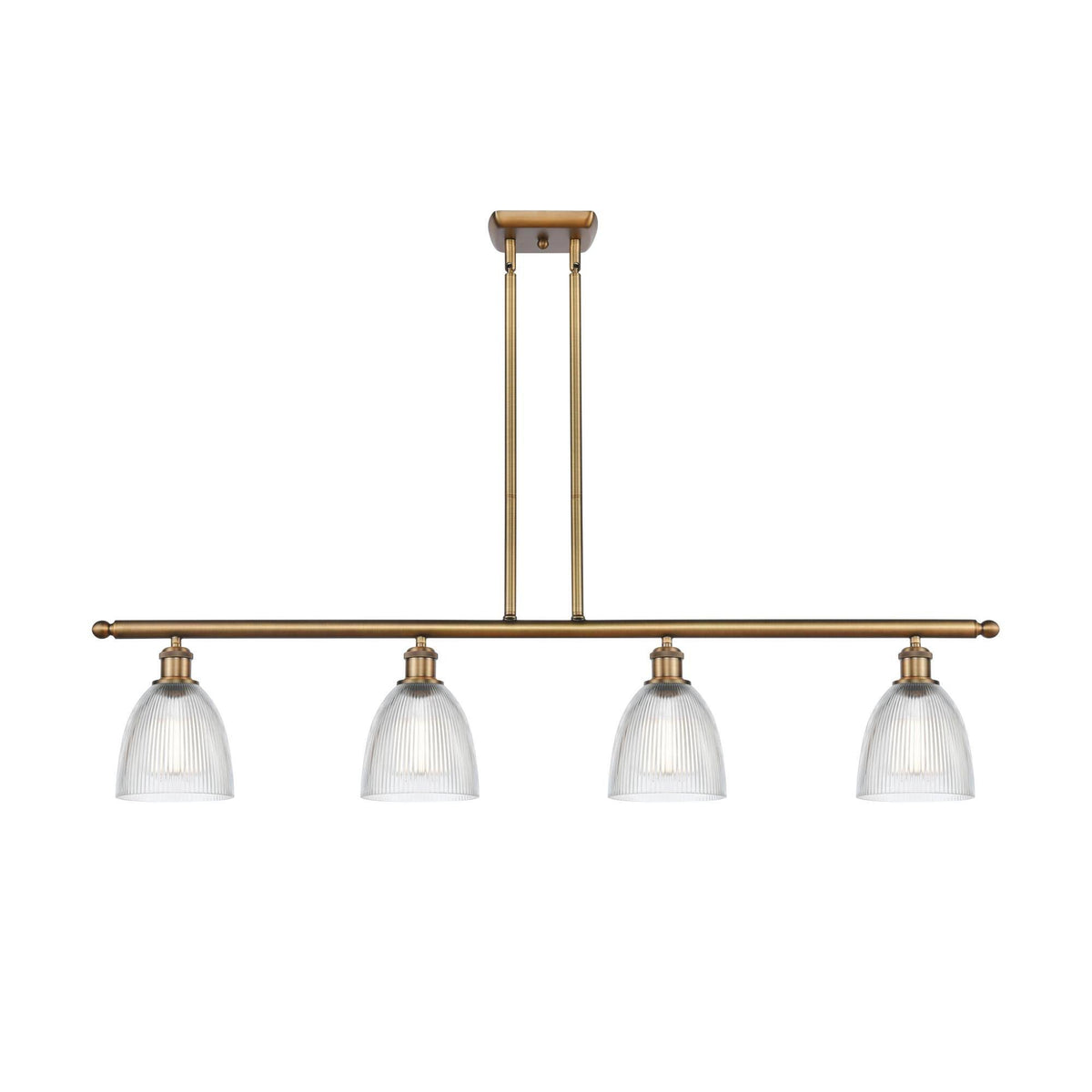 Black Antique Brass 3 Light Island Light V90854