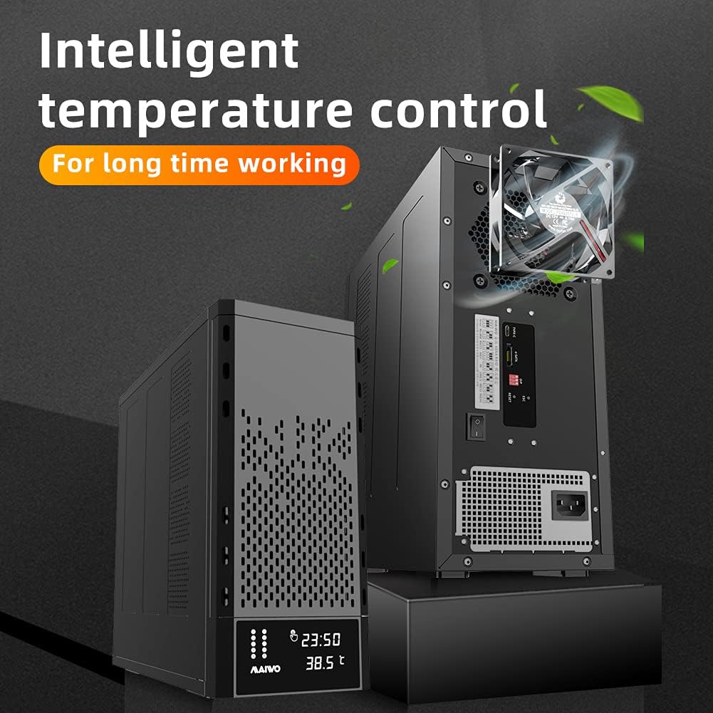 8 Bay 2.5/3.5 inch Hard Drive RAID Enclosure P300784