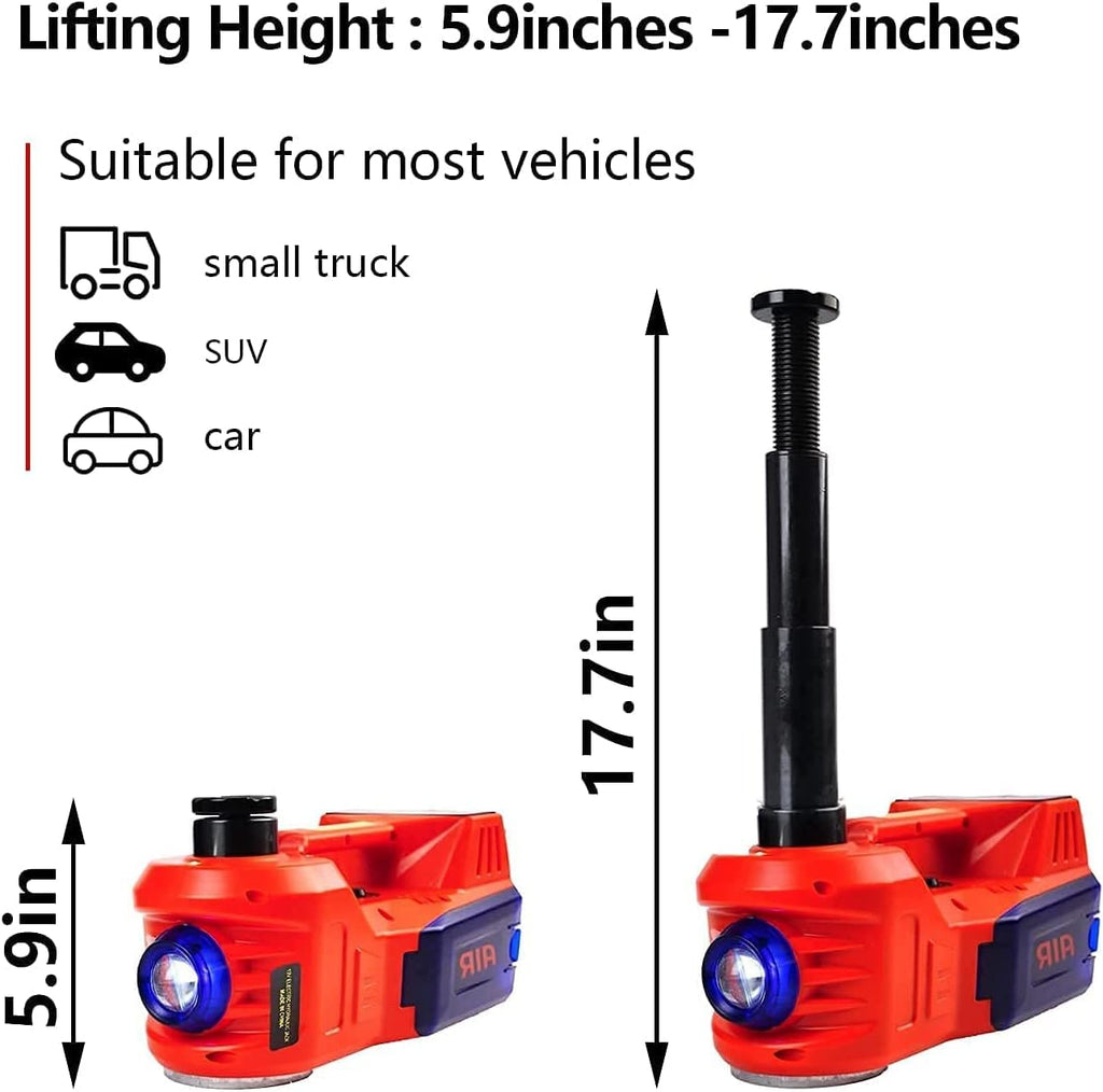 Electric Hydraulic 5 Ton Car Floor Jack with Impact Wrench R493038